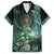 New Zealand Matariki Waiti Family Matching Off Shoulder Short Dress and Hawaiian Shirt Waimāori and The Origin Of Life