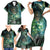 New Zealand Matariki Waiti Family Matching Short Sleeve Bodycon Dress and Hawaiian Shirt Waimāori and The Origin Of Life