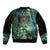 New Zealand Matariki Waiti Sleeve Zip Bomber Jacket Waimāori and The Origin Of Life