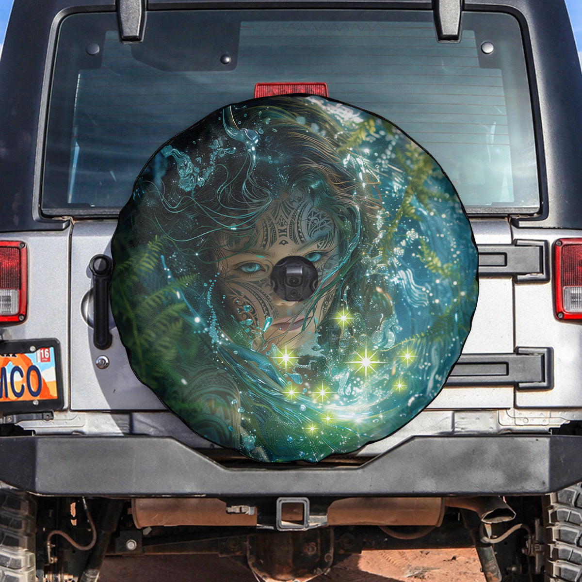 New Zealand Matariki Waiti Spare Tire Cover Waimāori and The Origin Of Life