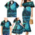 New Zealand Matariki Hiwa-i-te-rangi Family Matching Mermaid Dress and Hawaiian Shirt Titiro ki nga Whetu Wishing Star