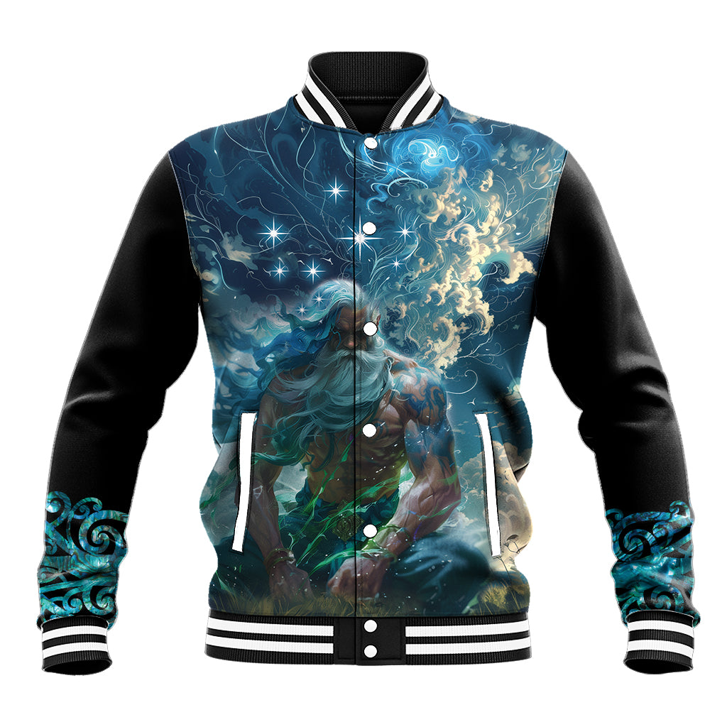 New Zealand Matariki Ururangi Baseball Jacket The Murmur Of The Wind