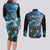 New Zealand Matariki Ururangi Couples Matching Long Sleeve Bodycon Dress and Long Sleeve Button Shirt The Murmur Of The Wind