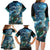 New Zealand Matariki Ururangi Family Matching Long Sleeve Bodycon Dress and Hawaiian Shirt The Murmur Of The Wind