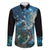 New Zealand Matariki Ururangi Family Matching Long Sleeve Bodycon Dress and Hawaiian Shirt The Murmur Of The Wind