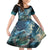 New Zealand Matariki Ururangi Family Matching Off The Shoulder Long Sleeve Dress and Hawaiian Shirt The Murmur Of The Wind