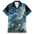 New Zealand Matariki Ururangi Family Matching Off Shoulder Short Dress and Hawaiian Shirt The Murmur Of The Wind