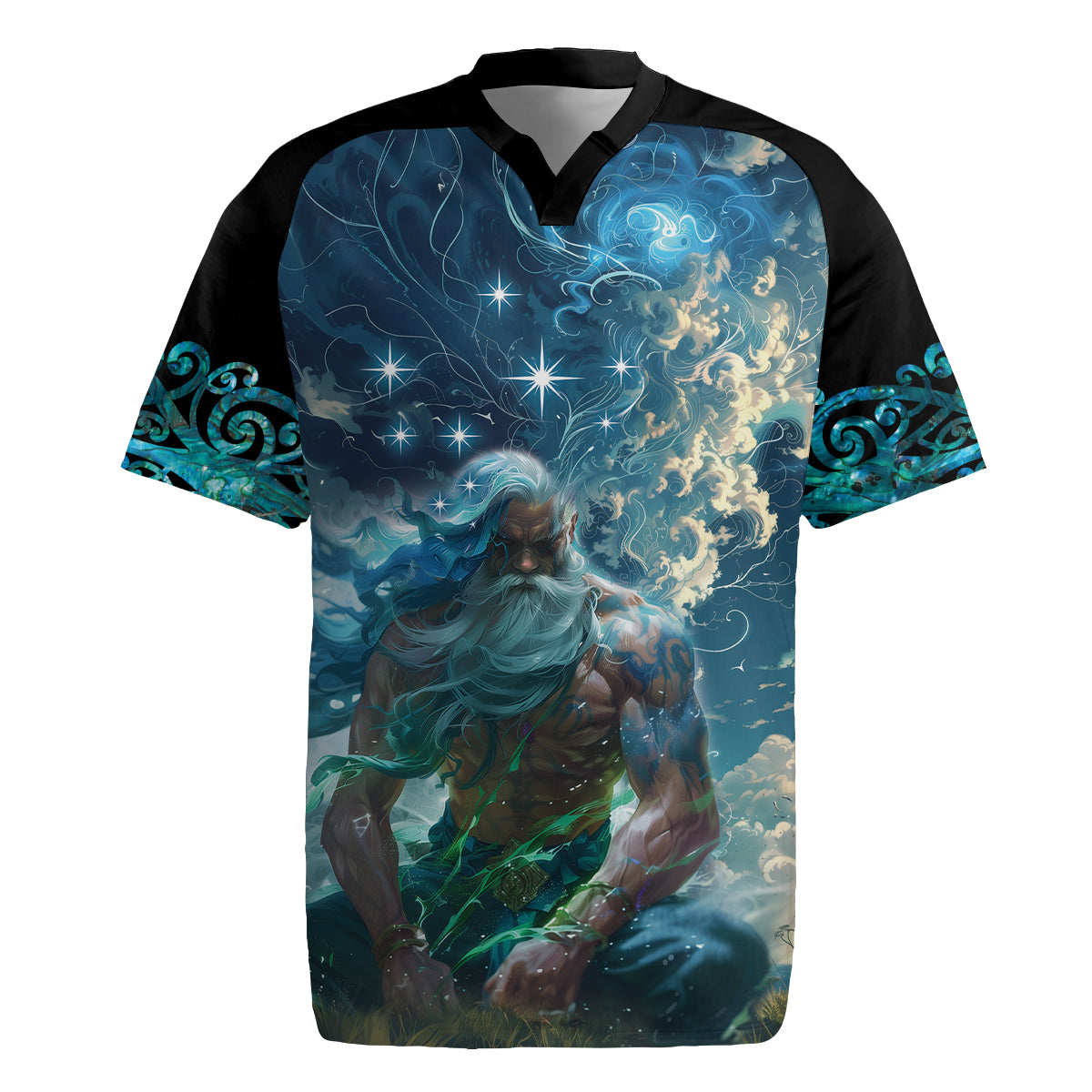 New Zealand Matariki Ururangi Rugby Jersey The Murmur Of The Wind