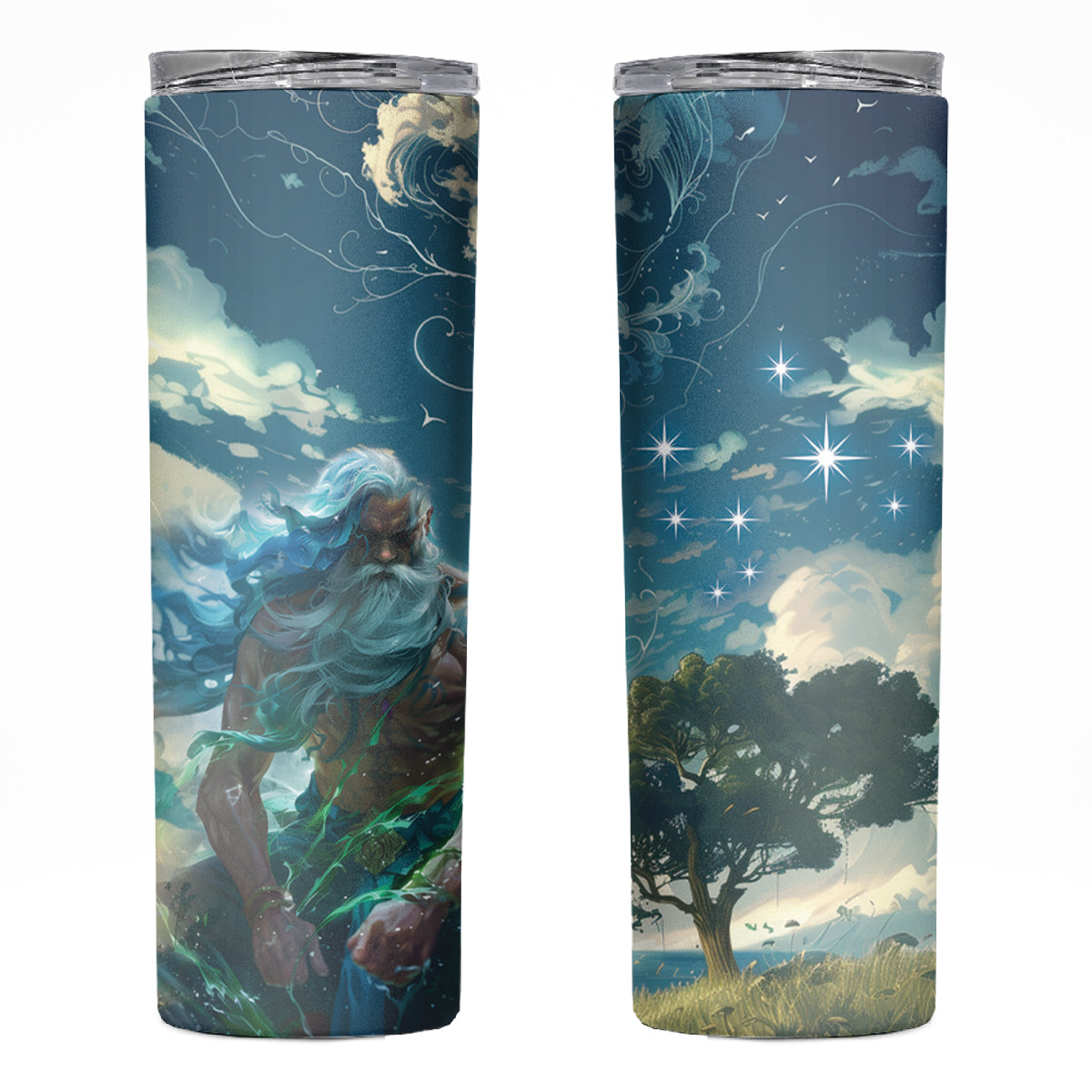 New Zealand Matariki Ururangi Skinny Tumbler The Murmur Of The Wind