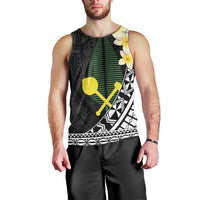 Alo Chiefdom Wallis and Futuna Personalized Men Tank Top Frangipani Flowers Polynesian Pattern LT9 - Polynesian Pride
