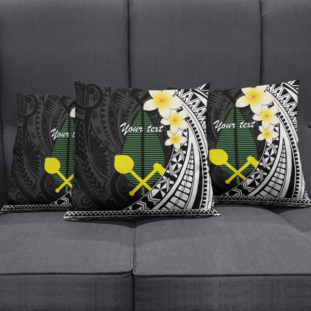 Alo Chiefdom Wallis and Futuna Personalized Pillow Cover Frangipani Flowers Polynesian Pattern LT9 - Polynesian Pride