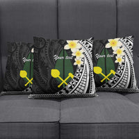 Alo Chiefdom Wallis and Futuna Personalized Pillow Cover Frangipani Flowers Polynesian Pattern LT9 - Polynesian Pride