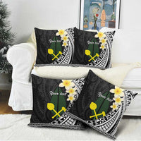 Alo Chiefdom Wallis and Futuna Personalized Pillow Cover Frangipani Flowers Polynesian Pattern LT9 - Polynesian Pride