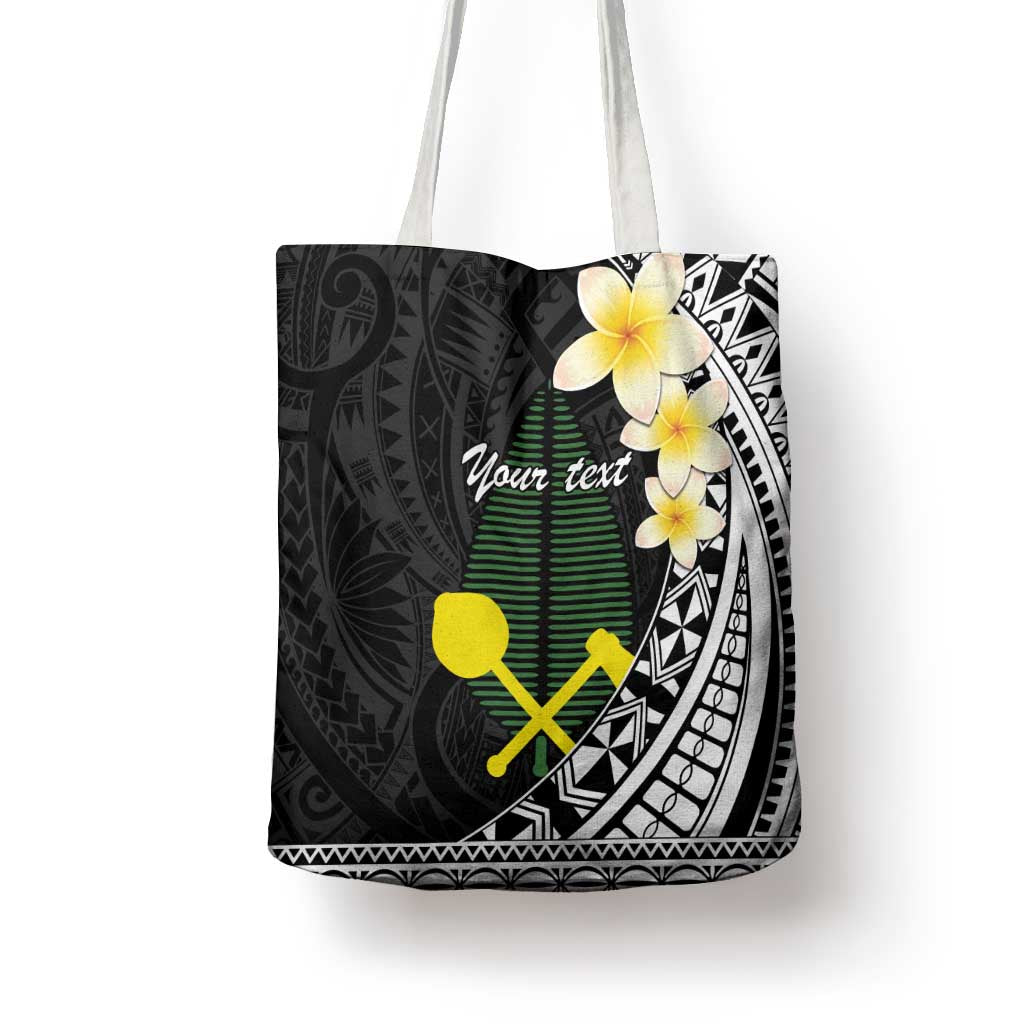 Alo Chiefdom Wallis and Futuna Personalized Tote Bag Frangipani Flowers Polynesian Pattern LT9 - Polynesian Pride