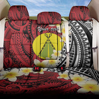 Sigave Chiefdom Wallis and Futuna Personalized Back Car Seat Cover Frangipani Flowers Polynesian Pattern LT9 One Size Red - Polynesian Pride