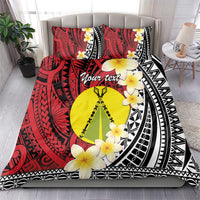 Sigave Chiefdom Wallis and Futuna Personalized Bedding Set Frangipani Flowers Polynesian Pattern LT9 - Polynesian Pride