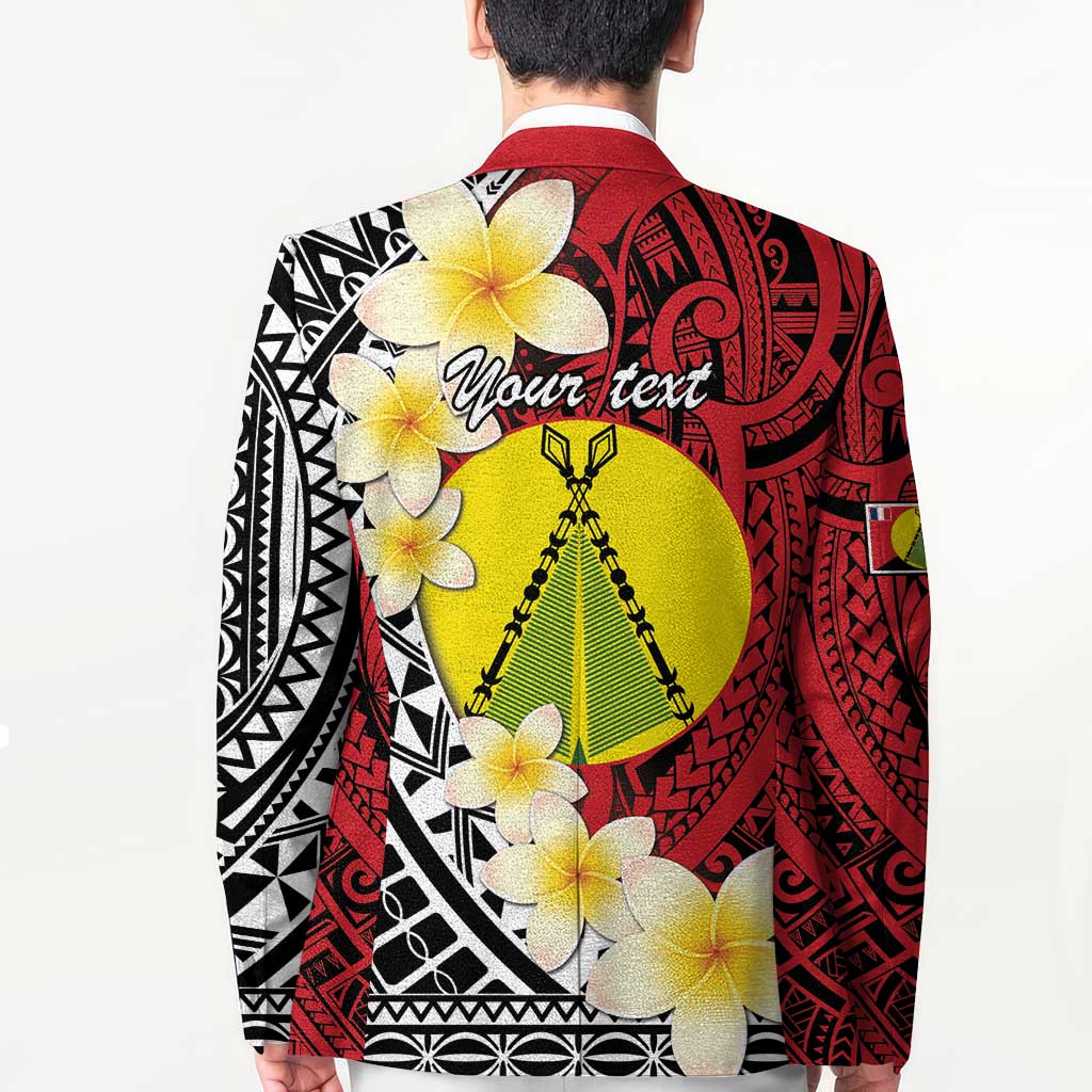 Sigave Chiefdom Wallis and Futuna Personalized Blazer Frangipani Flowers Polynesian Pattern LT9 - Polynesian Pride