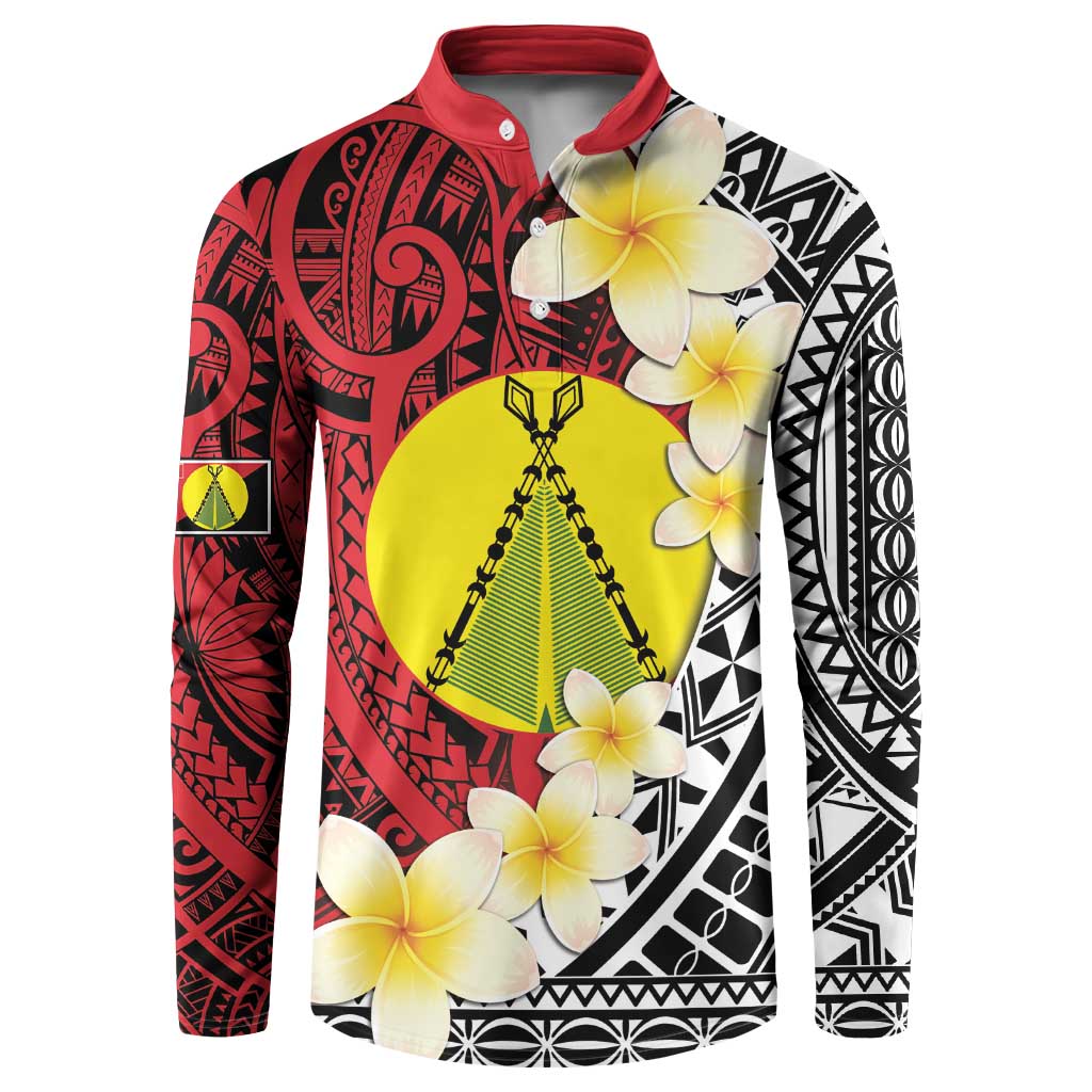 Sigave Chiefdom Wallis and Futuna Personalized Button Sweatshirt Frangipani Flowers Polynesian Pattern LT9 Red - Polynesian Pride