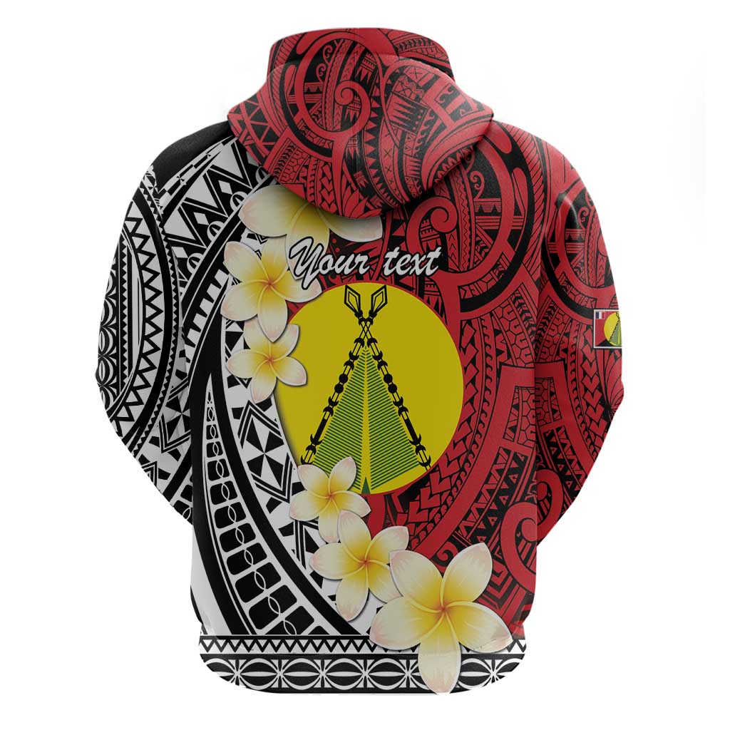 Sigave Chiefdom Wallis and Futuna Personalized Hoodie Frangipani Flowers Polynesian Pattern LT9 - Polynesian Pride