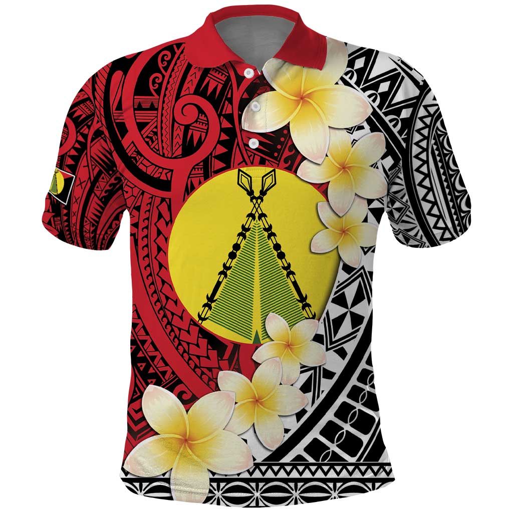 Sigave Chiefdom Wallis and Futuna Personalized Polo Shirt Frangipani Flowers Polynesian Pattern LT9 Red - Polynesian Pride