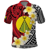 Sigave Chiefdom Wallis and Futuna Personalized Polo Shirt Frangipani Flowers Polynesian Pattern LT9 Red - Polynesian Pride