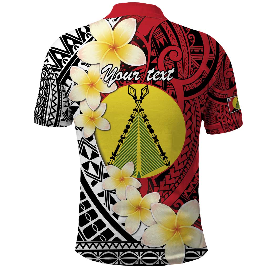 Sigave Chiefdom Wallis and Futuna Personalized Polo Shirt Frangipani Flowers Polynesian Pattern LT9 - Polynesian Pride