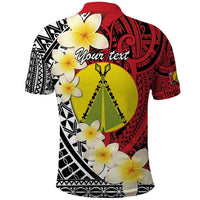 Sigave Chiefdom Wallis and Futuna Personalized Polo Shirt Frangipani Flowers Polynesian Pattern LT9 - Polynesian Pride