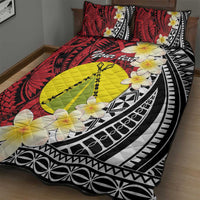 Sigave Chiefdom Wallis and Futuna Personalized Quilt Bed Set Frangipani Flowers Polynesian Pattern LT9 - Polynesian Pride