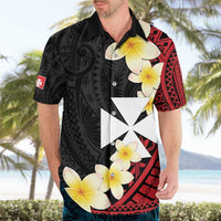 Uvea Chiefdom Wallis and Futuna Personalized Hawaiian Shirt Frangipani Flowers Polynesian Pattern LT9 - Polynesian Pride