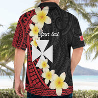 Uvea Chiefdom Wallis and Futuna Personalized Hawaiian Shirt Frangipani Flowers Polynesian Pattern LT9 - Polynesian Pride