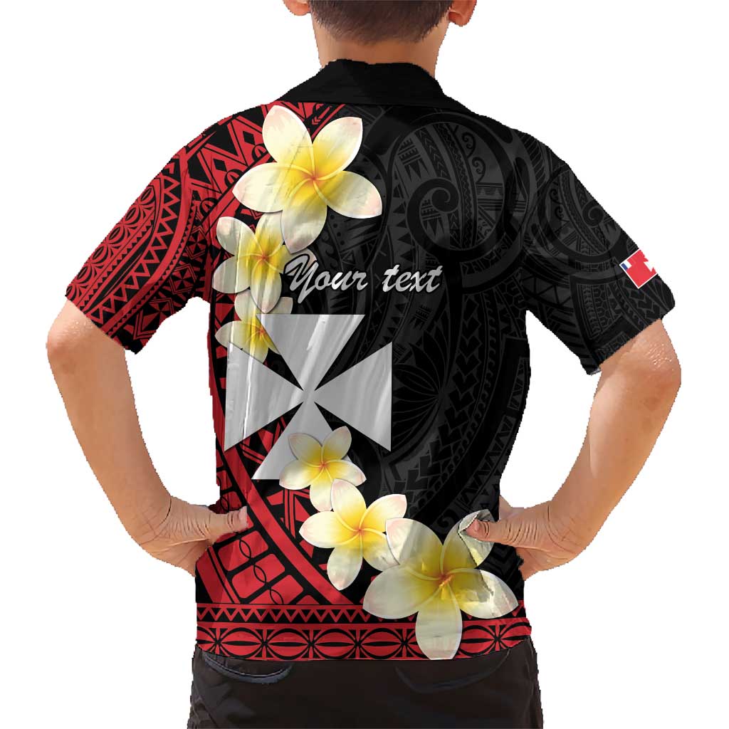 Uvea Chiefdom Wallis and Futuna Personalized Hawaiian Shirt Frangipani Flowers Polynesian Pattern LT9 - Polynesian Pride