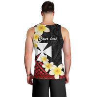 Uvea Chiefdom Wallis and Futuna Personalized Men Tank Top Frangipani Flowers Polynesian Pattern LT9 - Polynesian Pride