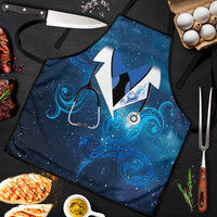 New Zealand Nurses RN Apron Galaxy Stethoscope Maori Motif LT9 Galaxy - Polynesian Pride