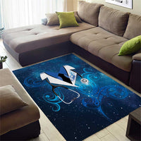 New Zealand Nurses RN Area Rug Galaxy Stethoscope Maori Motif LT9 - Polynesian Pride