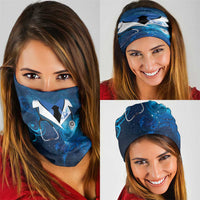New Zealand Nurses RN Neck Gaiter Galaxy Stethoscope Maori Motif LT9 - Polynesian Pride