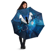 New Zealand Nurses RN Umbrella Galaxy Stethoscope Maori Motif LT9 - Polynesian Pride