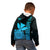 Custom Hawaii Kid Hoodie King Kamehameha - Aqua LT9 - Polynesian Pride