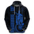 Custom Hawaii Hoodie King Kamehameha Blue LT9 - Polynesian Pride