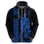 Custom Hawaii Hoodie King Kamehameha Blue LT9 - Polynesian Pride