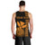 Custom Hawaii Men Tank Top King Kamehameha - Gold LT9 - Polynesian Pride