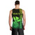 Custom Hawaii Men Tank Top King Kamehameha - Lime LT9 - Polynesian Pride