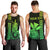 Custom Hawaii Men Tank Top King Kamehameha - Lime LT9 - Polynesian Pride