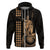 Custom Hawaii Hoodie King Kamehameha Nude LT9 Zip Hoodie Nude - Polynesian Pride