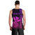 Custom Hawaii Men Tank Top King Kamehameha - Pink Gradient LT9 - Polynesian Pride