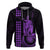 Custom Hawaii Hoodie King Kamehameha Purple LT9 Pullover Hoodie Purple - Polynesian Pride