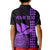 Custom Hawaii Kid Polo Shirt King Kamehameha - Purple LT9 - Polynesian Pride