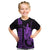 Custom Hawaii Kid T Shirt King Kamehameha - Purple LT9 Purple - Polynesian Pride