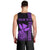 Custom Hawaii Men Tank Top King Kamehameha - Purple LT9 - Polynesian Pride