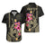 Custom Polynesian Hawaiian Shirt Hawaiian Warriors with Tribal Shark Tattoos - Nude LT9 - Polynesian Pride