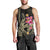 Custom Polynesian Men Tank Top Hawaiian Warriors with Tribal Shark Tattoos - Nude LT9 - Polynesian Pride